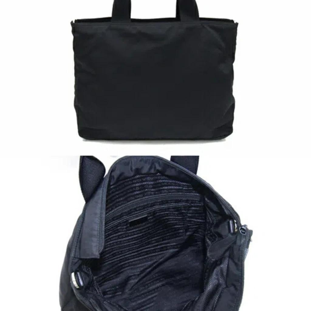 Tessuto Black Synthetic Tote Bag () Product Image