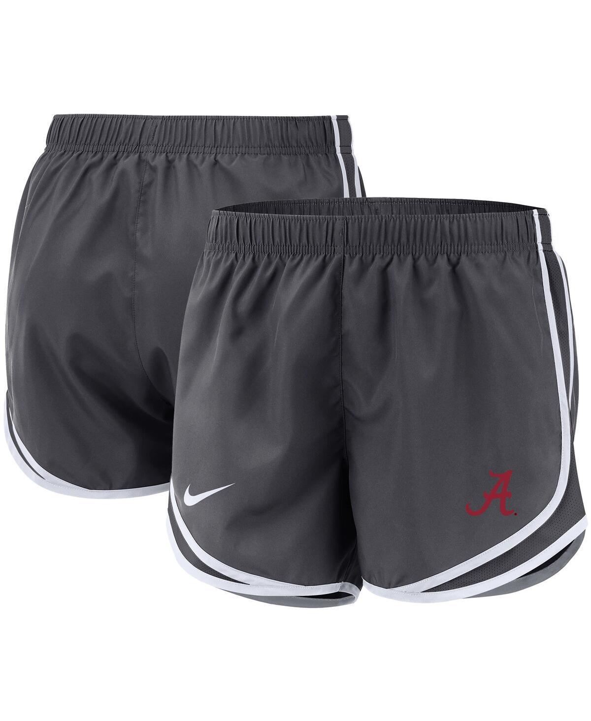 Womens Nike Anthracite Alabama Crimson Tide Team Tempo Performance Shorts Product Image