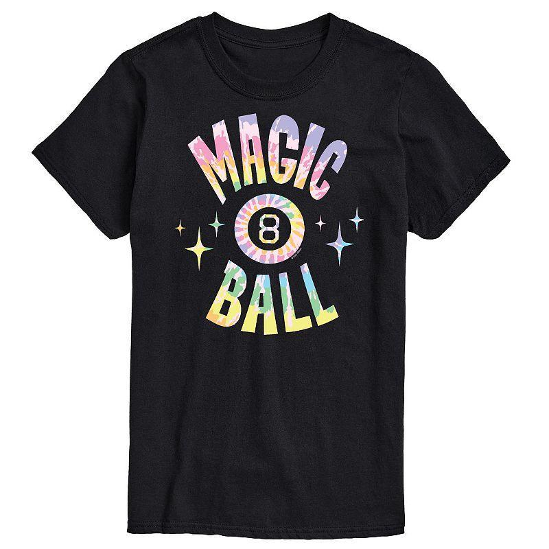 Big & Tall Magic 8 Ball Tie Dye Graphic Tee, Mens Product Image