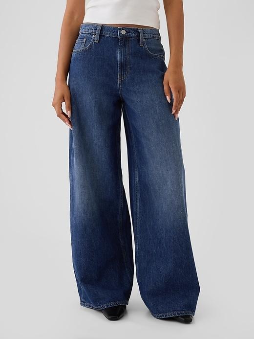 Mid Rise Extra Baggy Jeans Product Image