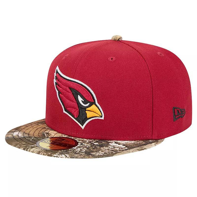 Mens New Era Cardinal Arizona Cardinals Active Two-Tone Camo 59FIFTY Fitted Hat Product Image