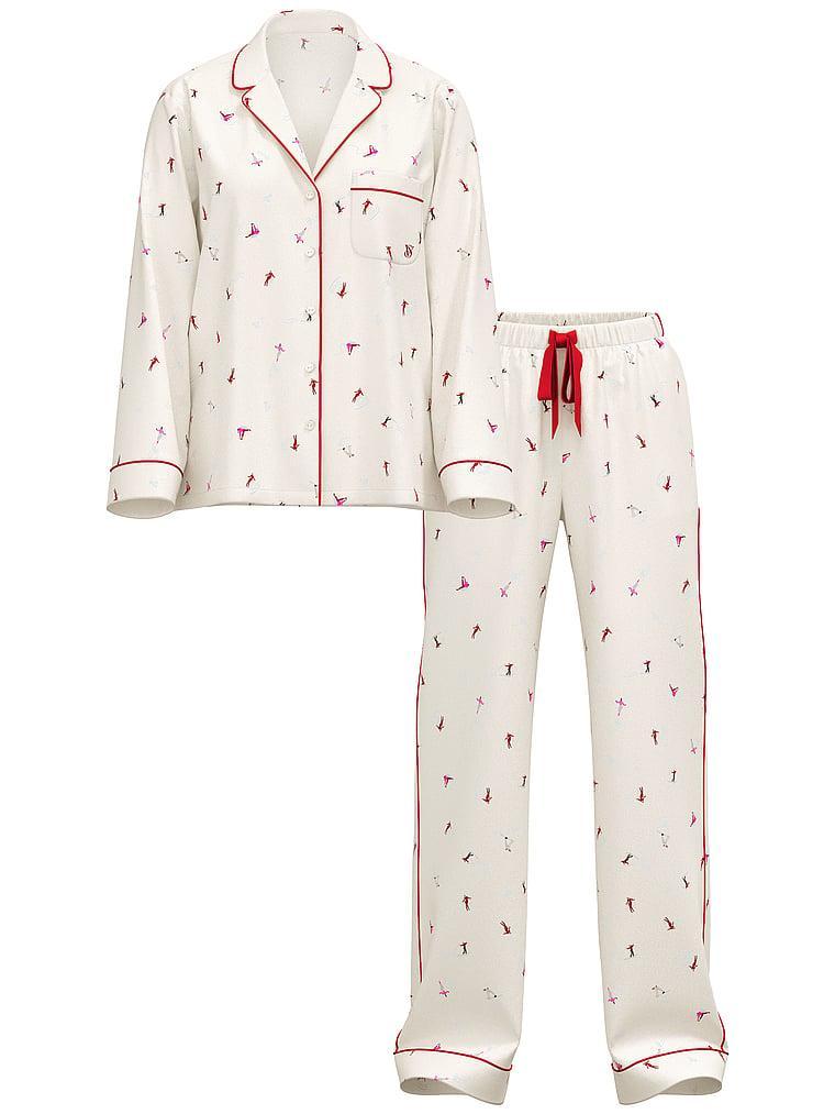 Flannel Long Pajama Set Product Image