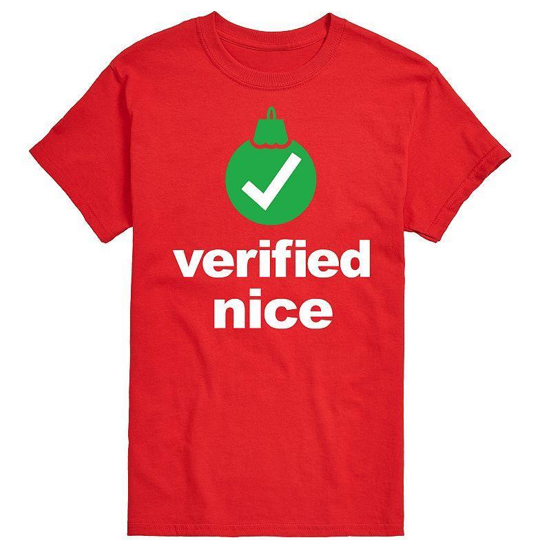 Mens Verified Nice Graphic Tee Green Product Image