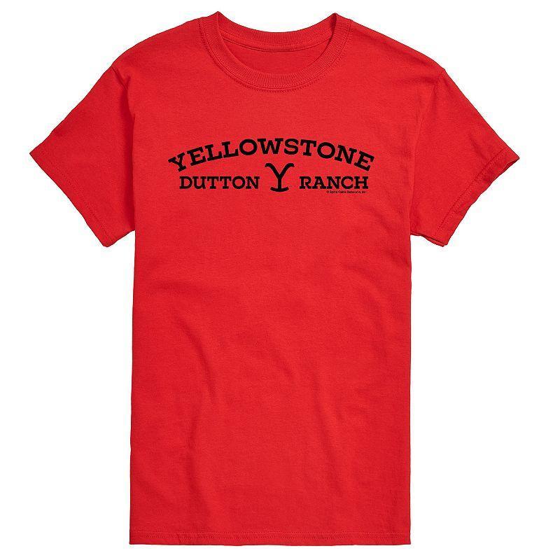 Big & Tall Yellowstone Dutton Logo, Mens Product Image