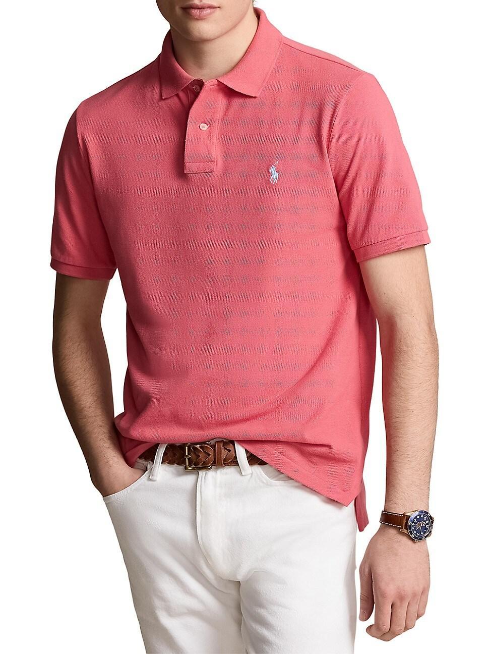 Mens Cotton Polo Shirt Product Image