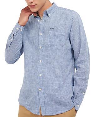 Mens Linton Linen Button-Down Shirt Product Image