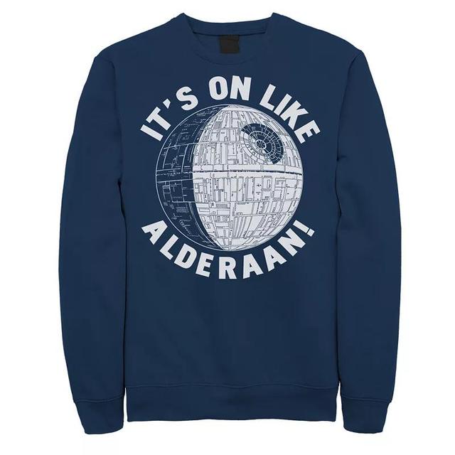 Mens Star Wars On Like Alderaan Sweatshirt Blue Product Image