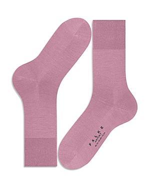 Falke Merino Airport Crew Socks with Cotton Lining (Nutmeg Melange) Men's Low Cut Socks Shoes Product Image