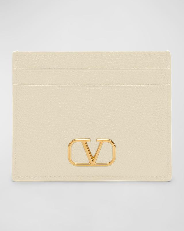 VLOGO Signature Leather Card Holder Product Image