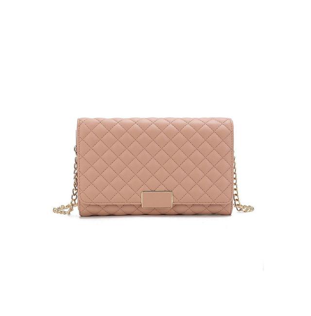 Mkf Collection Gretchen Quilted Women s Envelope Clutch Crossbody by Mia K Product Image