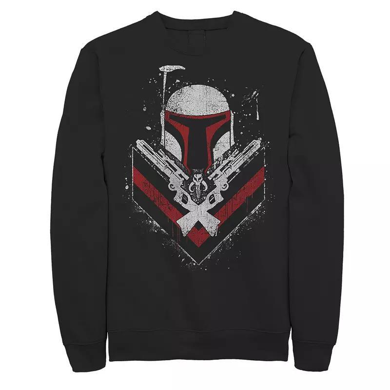 Mens Star Wars Boba Fett No Threats Only Promises Sweatshirt Product Image