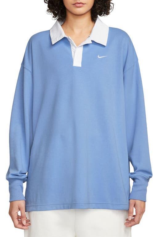 Nike Sportswear Essentials Oversize Long Sleeve Polo Product Image