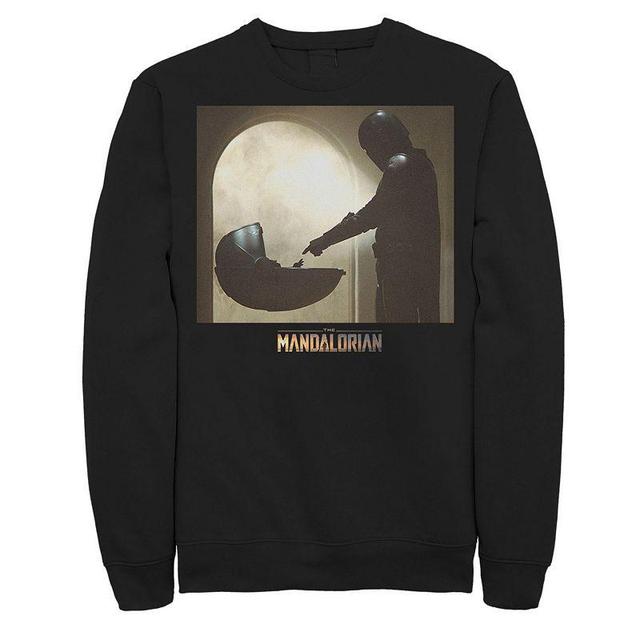 Mens Star Wars The Mandalorian The Child Scene Logo Sweatshirt Product Image