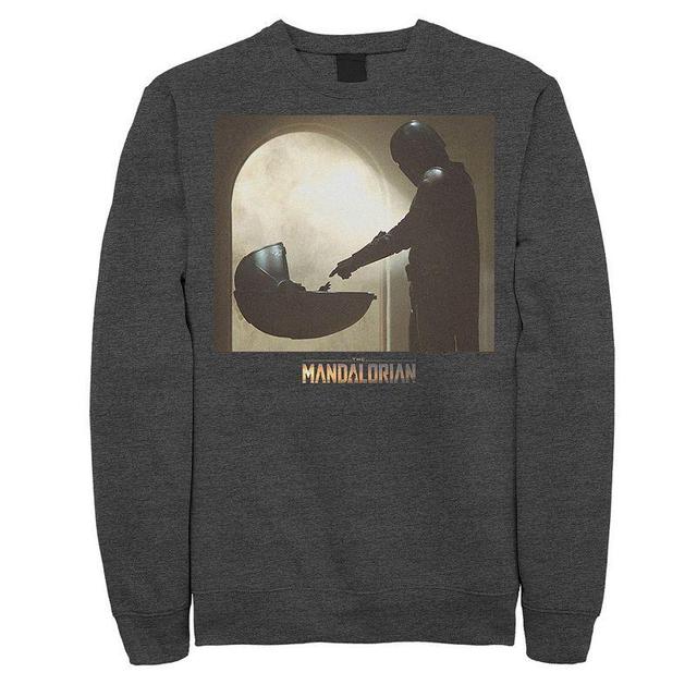 Mens Star Wars The Mandalorian The Child Scene Logo Sweatshirt Product Image