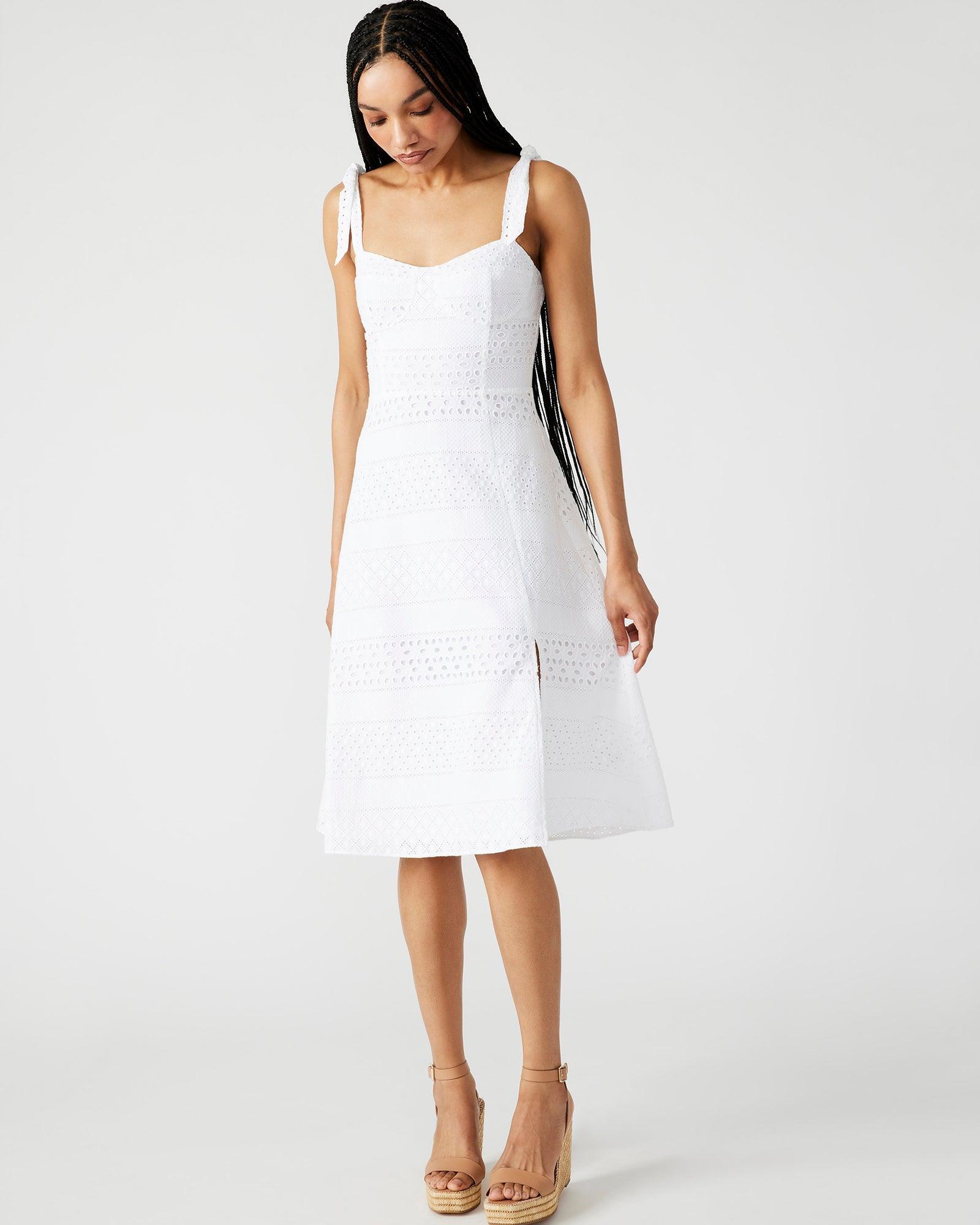 CARLYNN DRESS WHITE Female Product Image