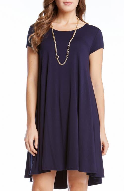 Karen Kane Maggie Cap Sleeve Trapeze Dress Product Image