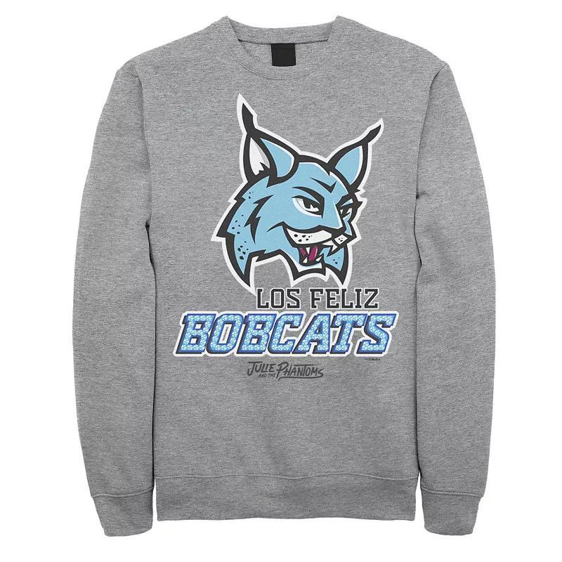 Mens Julie And The Phantoms Los Feliz Bobcats Sweatshirt Athletic Grey Product Image