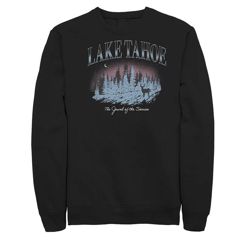 Big & Tall Lake Tahoe The Jewel Of The Sierras Graphic Fleece, Mens Product Image