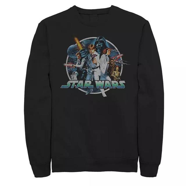 Big & Tall Star Wars Group Wars Sweatshirt, Mens Product Image