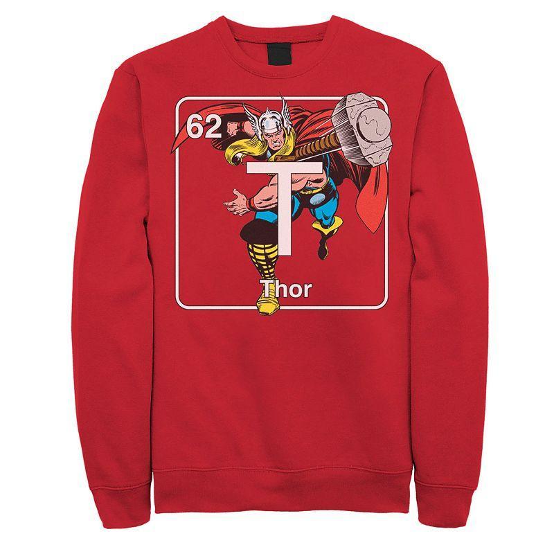 Mens Marvel Avengers Thor Element Sweatshirt Product Image