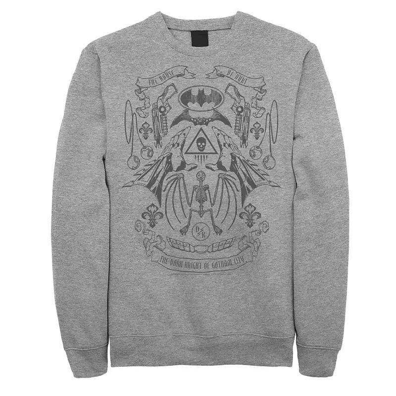 Disneys The Little Mermaid Sunset Poster Style Mens Pullover Fleece Athletic Grey Product Image