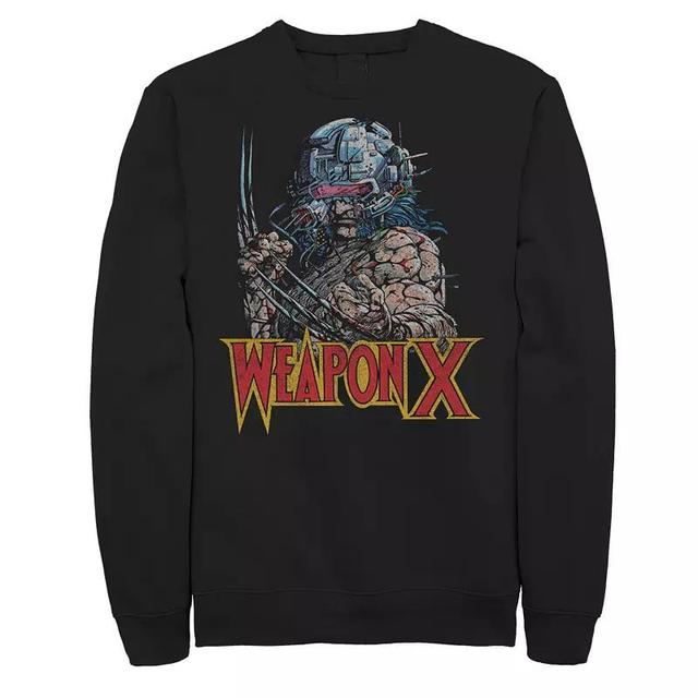 Mens Marvel Weapon X Portrait Sweatshirt Product Image