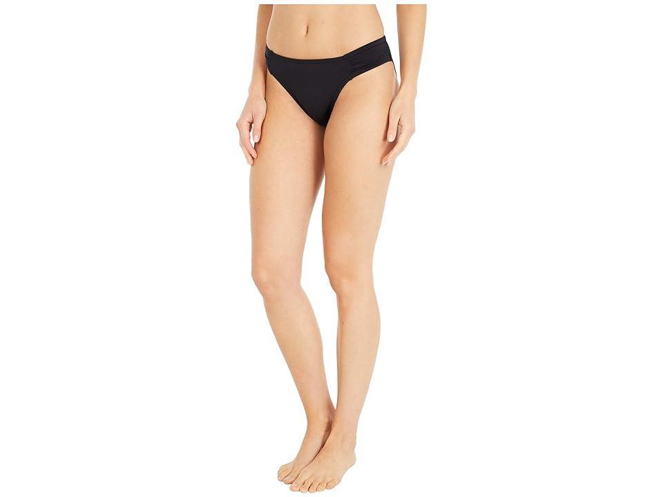 Tommy Bahama Pearl Side-Shirred Hipster Bikini Bottom Women's Swimwear Product Image