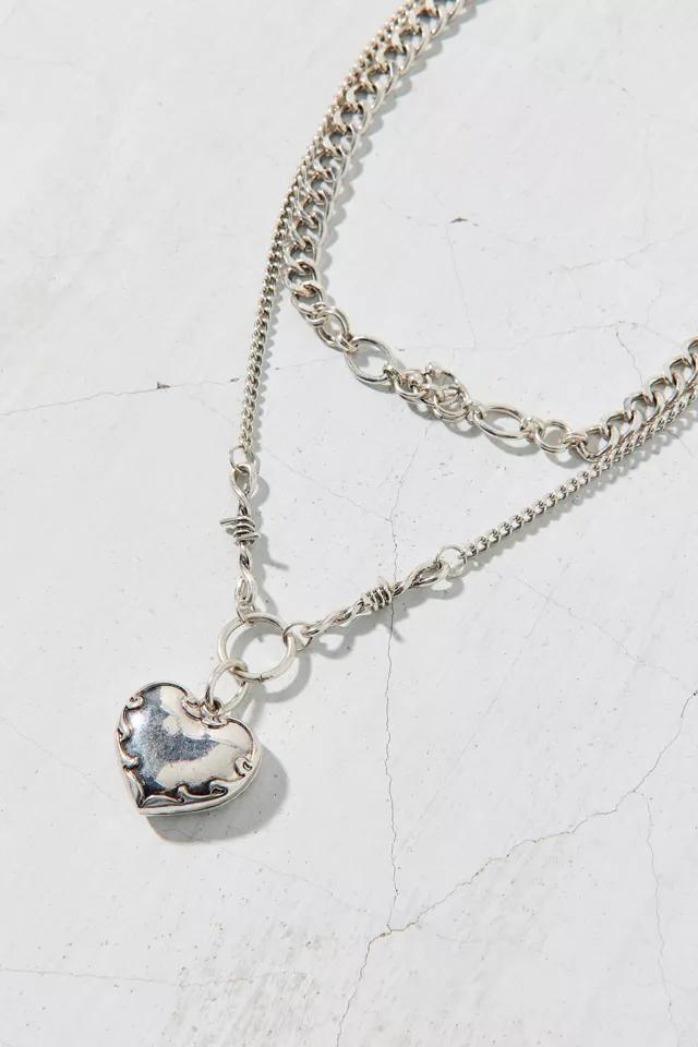 Ember Heart Layered Necklace Product Image