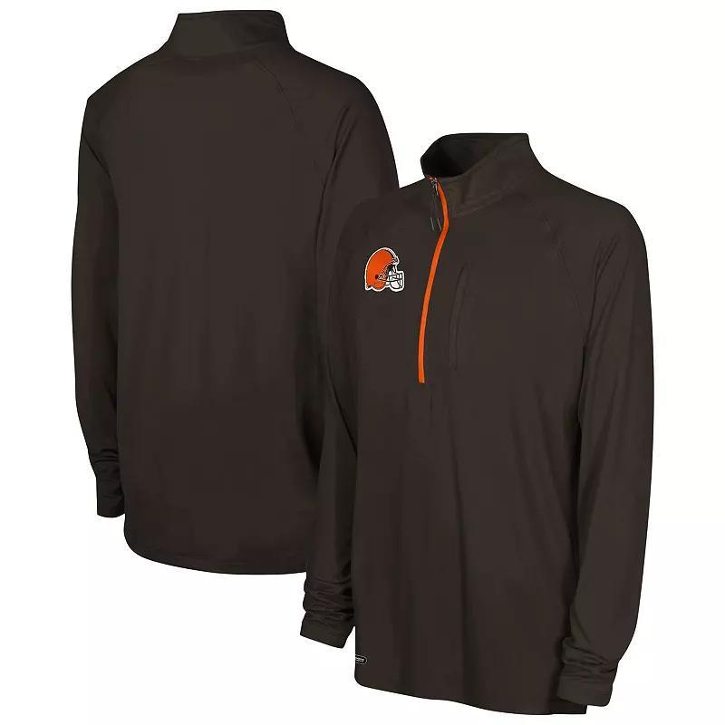 Mens Cleveland s Combine Authentic Raglan Quarter-Zip Top Product Image