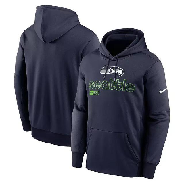 Mens Seattle Seahawks Mens Nike Therma NFL Pullover Hoodie Product Image