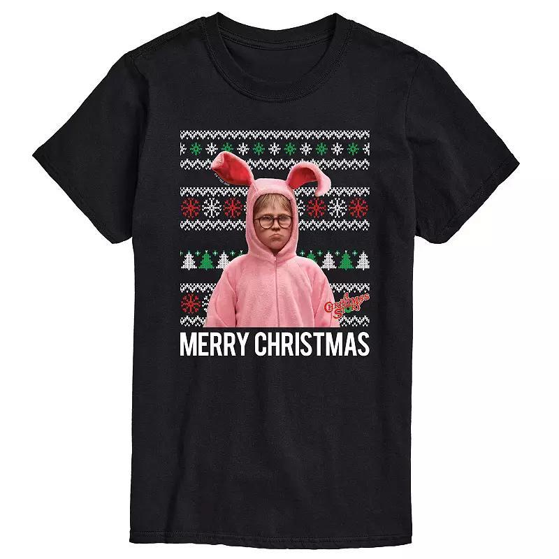 Mens A Christmas Story Merry Christmas Graphic Tee Product Image