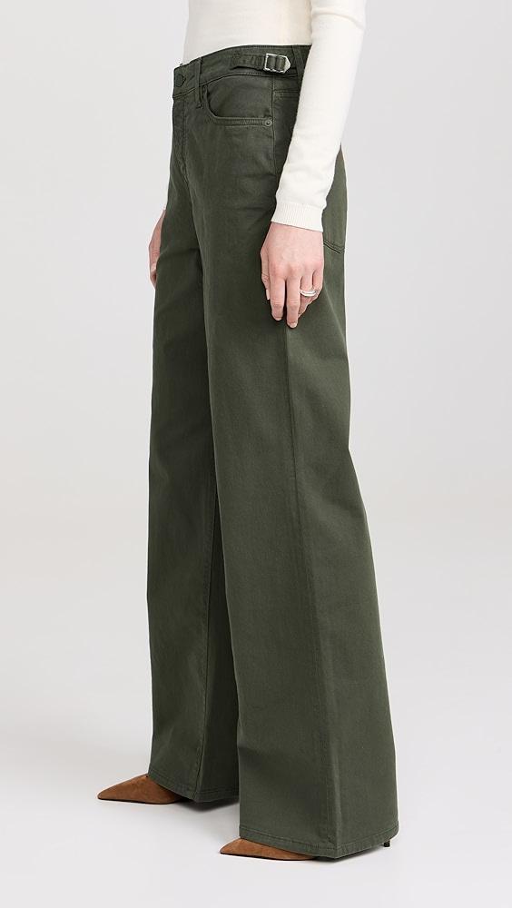 Good American Twill Good Ease Pants with Adjustable Tabs | Shopbop Product Image