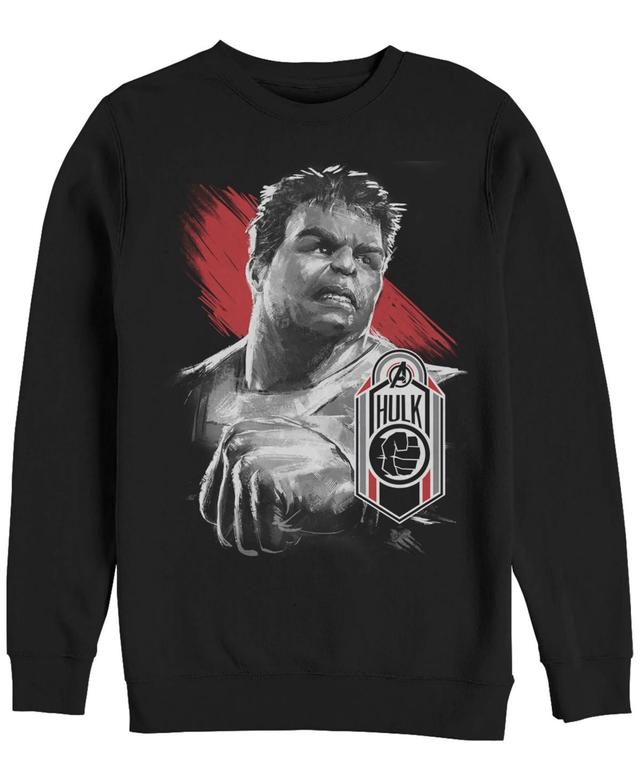 Mens Avengers Endgame Hulk Tag Sweatshirt Product Image