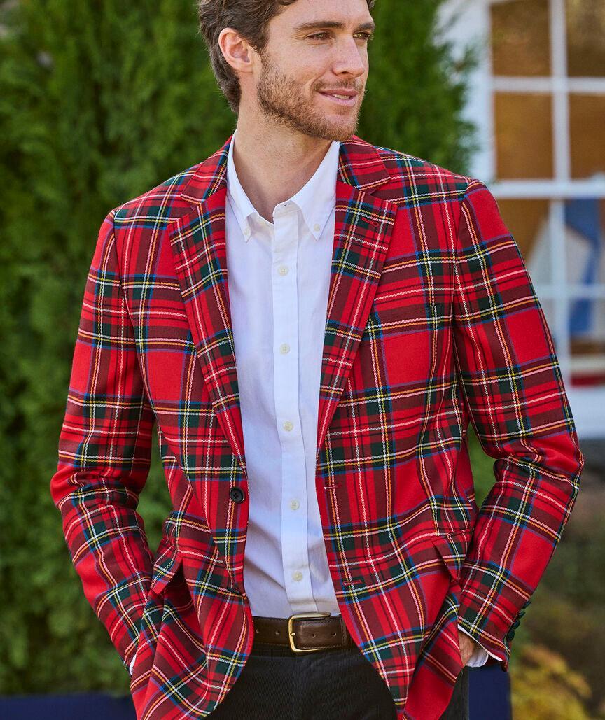 Tartan Moon Wool Blazer Product Image