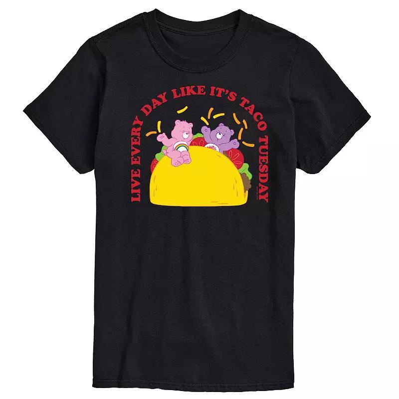 Mens Care Bears Taco Tuesday Graphic Tee Product Image