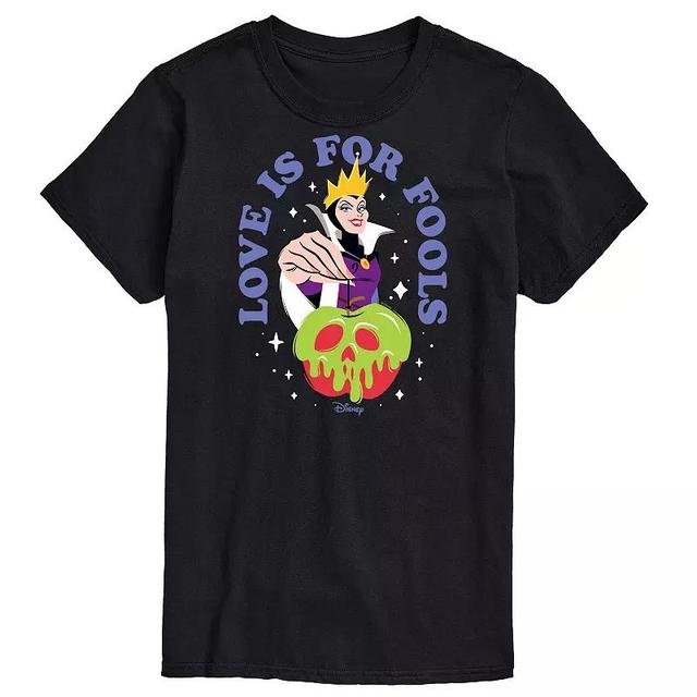 Disney Villains Evil Queen Mens Love Is For Fools Graphic Tee Product Image