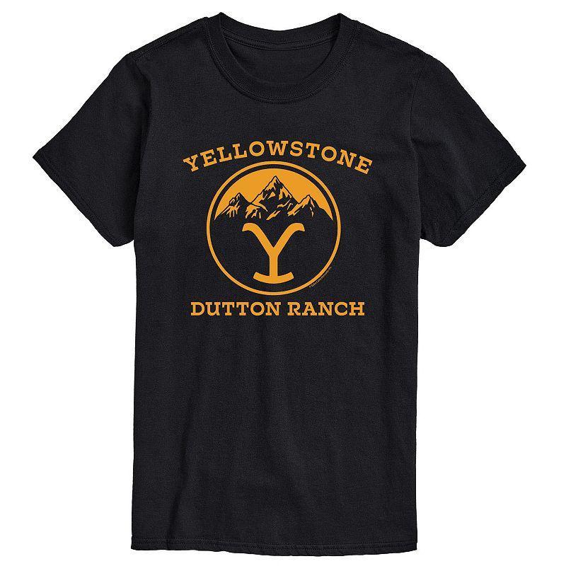 Big & Tall Yellowstone Dutton Ranch Tee, Mens Product Image