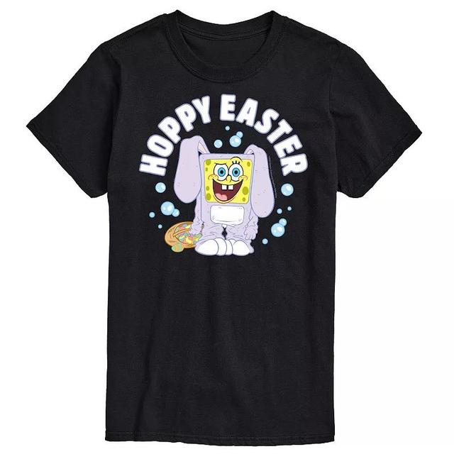 Big & Tall Nickelodeon Spongebob Squarepants Hoppy Easter Graphic Tee, Mens Product Image