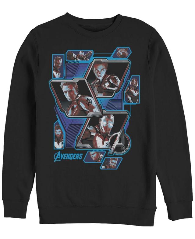 Mens Marvel Avengers: Endgame Hero Tech Sweatshirt Black Product Image