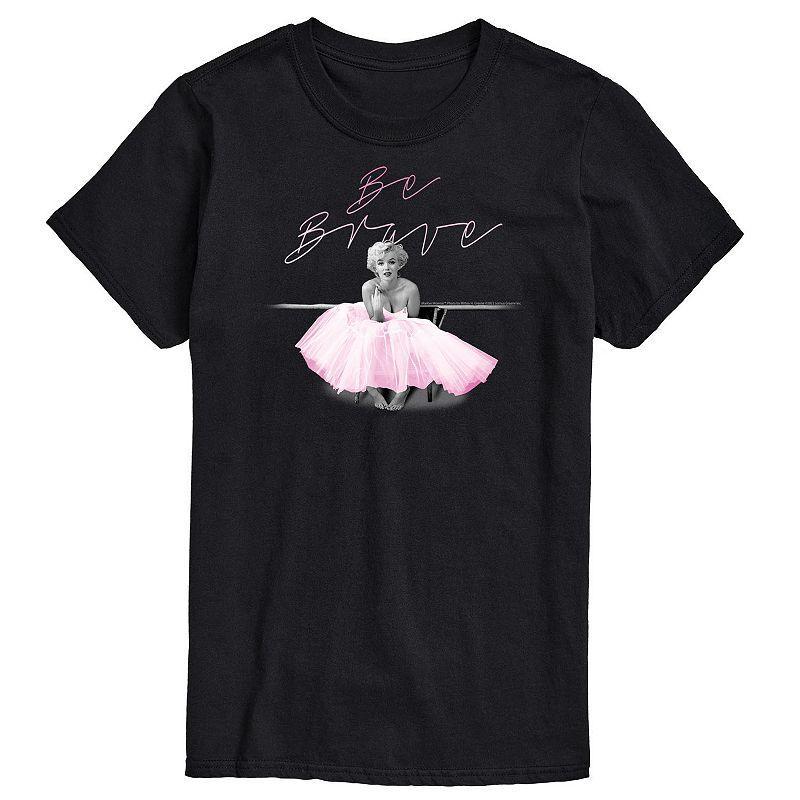 Big & Tall Marilyn Monroe Be Brave Tee, Mens Product Image