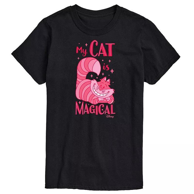 Disneys Cats & Dogs Big & Tall My Cat Is Magical Graphic Tee, Mens Product Image