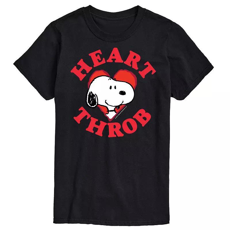 Big & Tall Peanuts Heartthrob Tee, Mens Product Image