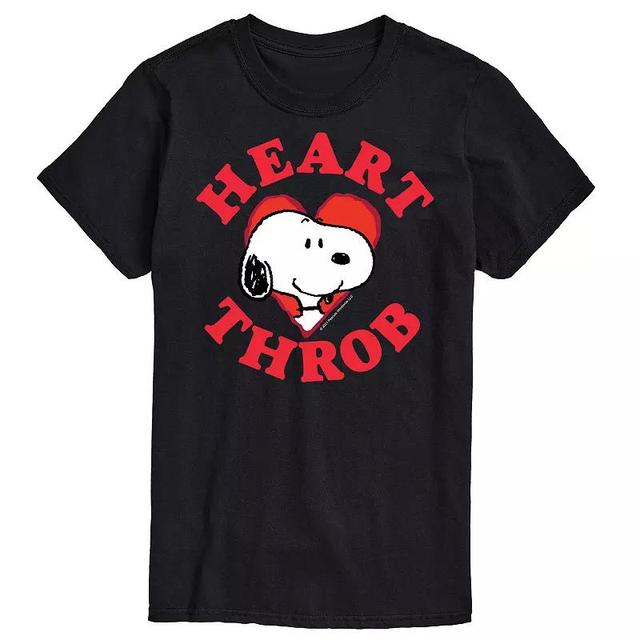 Mens Peanuts Heartthrob Tee Beige Product Image