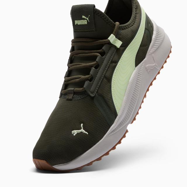 PUMA Pacer Future Street Plus Men's Sneakers in Dark Olive/Pistachio Product Image