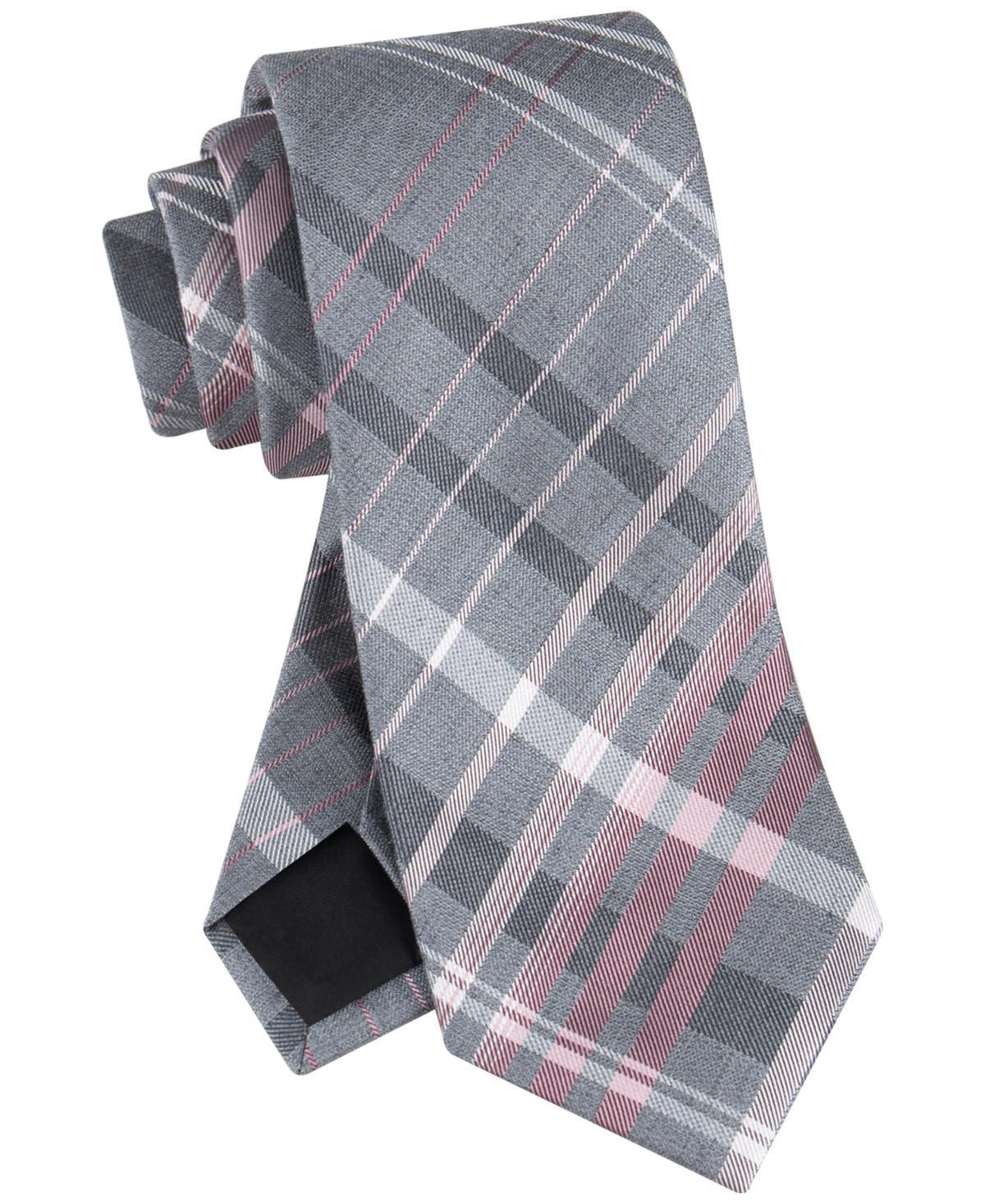 Calvin Klein Mens Large Ombre Grid Tie Product Image