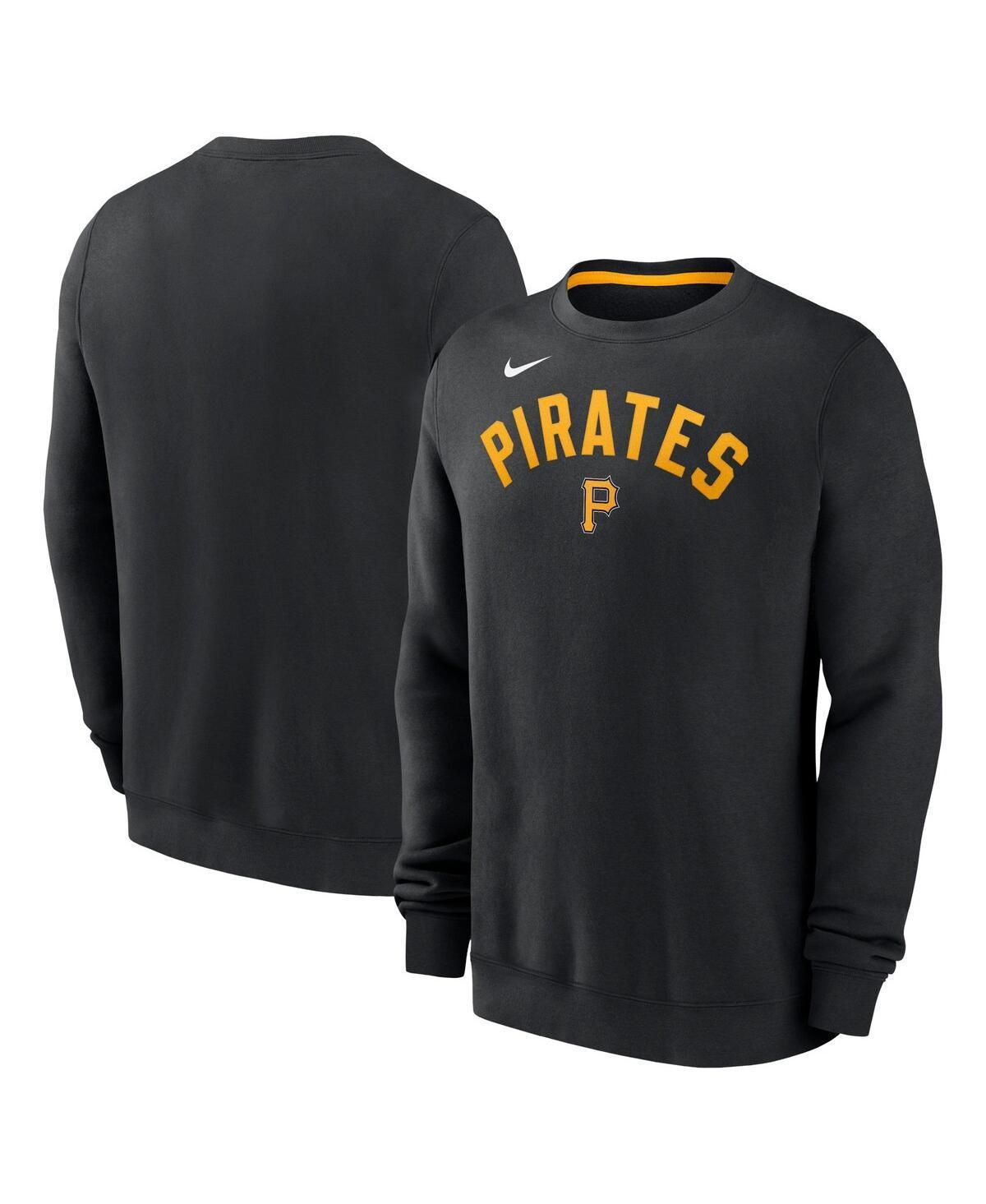 Mens Nike Pittsburgh Pirates Classic Fleece Performance Pullover Sweatshirt Product Image