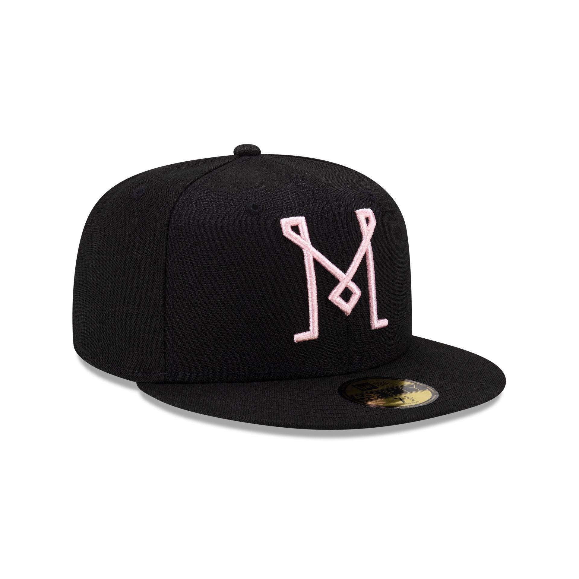 Inter Miami Basic Black 59FIFTY Fitted Hat Male Product Image