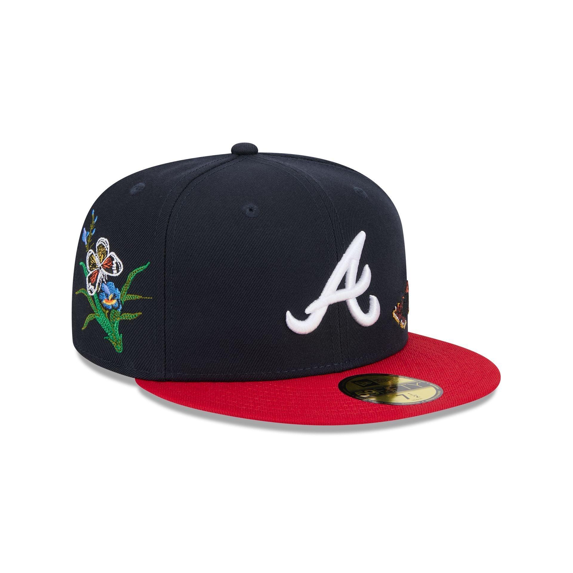 FELT x Atlanta Braves Navy 59FIFTY Fitted Hat Male Product Image