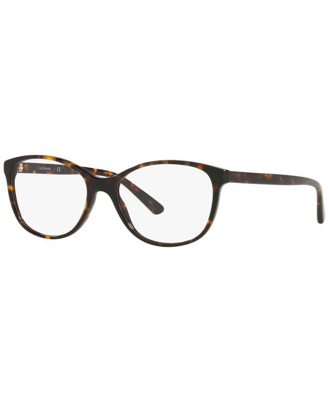 LensCrafters EC2008 Womens Cat Eye Eyeglasses - Shiny Havana Product Image