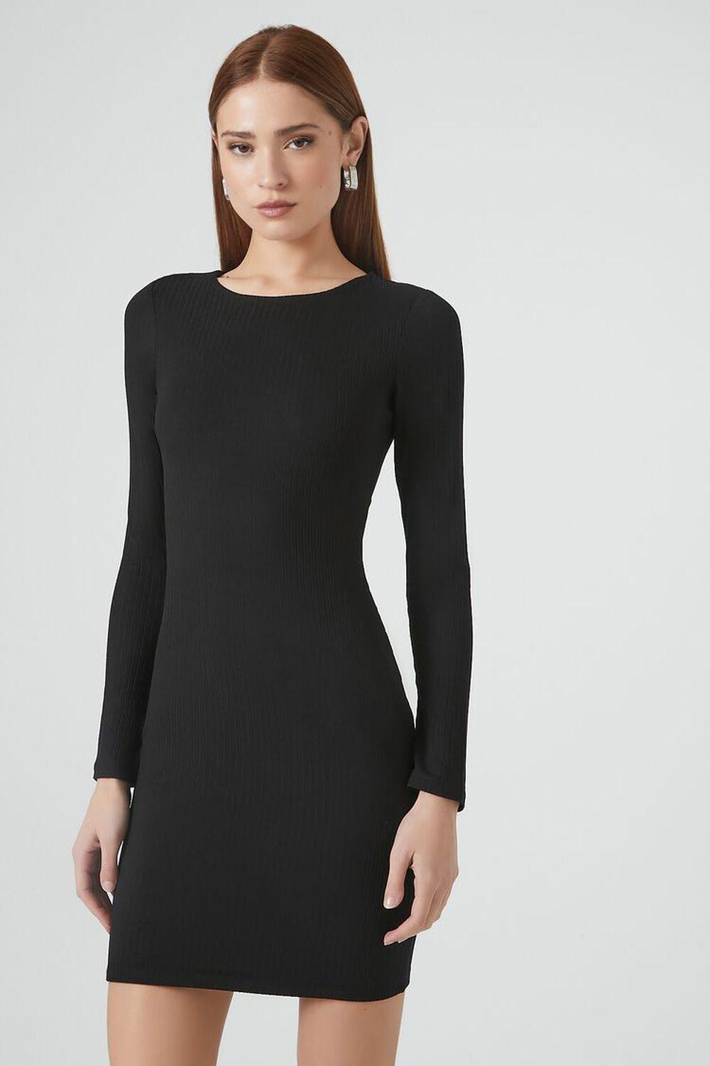 Ribbed Knit Bodycon Mini Dress | Forever 21 Product Image